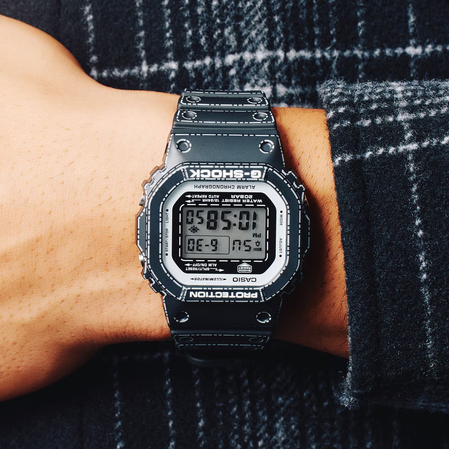 CASIO G-SHOCK DW-5600RGM-1 DW5600 NEW ORIGAMI DIGITAL WATCH
