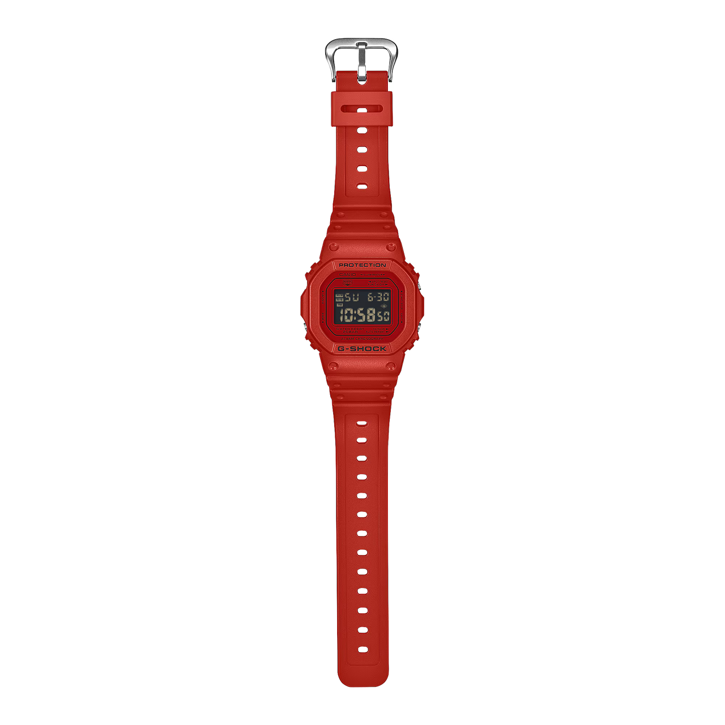 CASIO G-SHOCK DW-5600RRB-4 DW5600 NEW VIVID RED DIGITAL WATCH