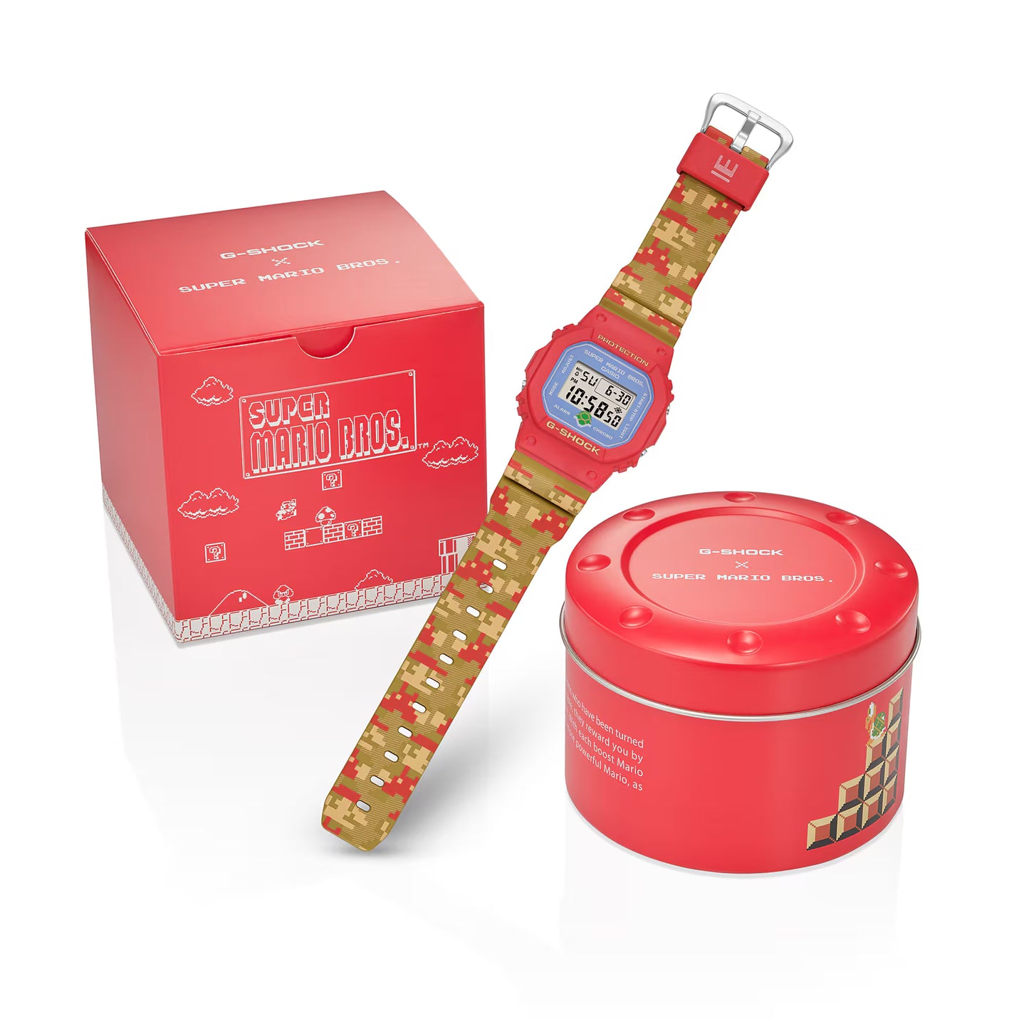 CASIO G-SHOCK DW-5600SMB-4 SUPER MARIO BROTHERS DIGITAL WATCH