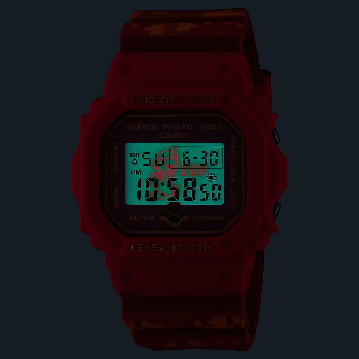 CASIO G-SHOCK DW-5600SMB-4 SUPER MARIO BROTHERS DIGITAL WATCH
