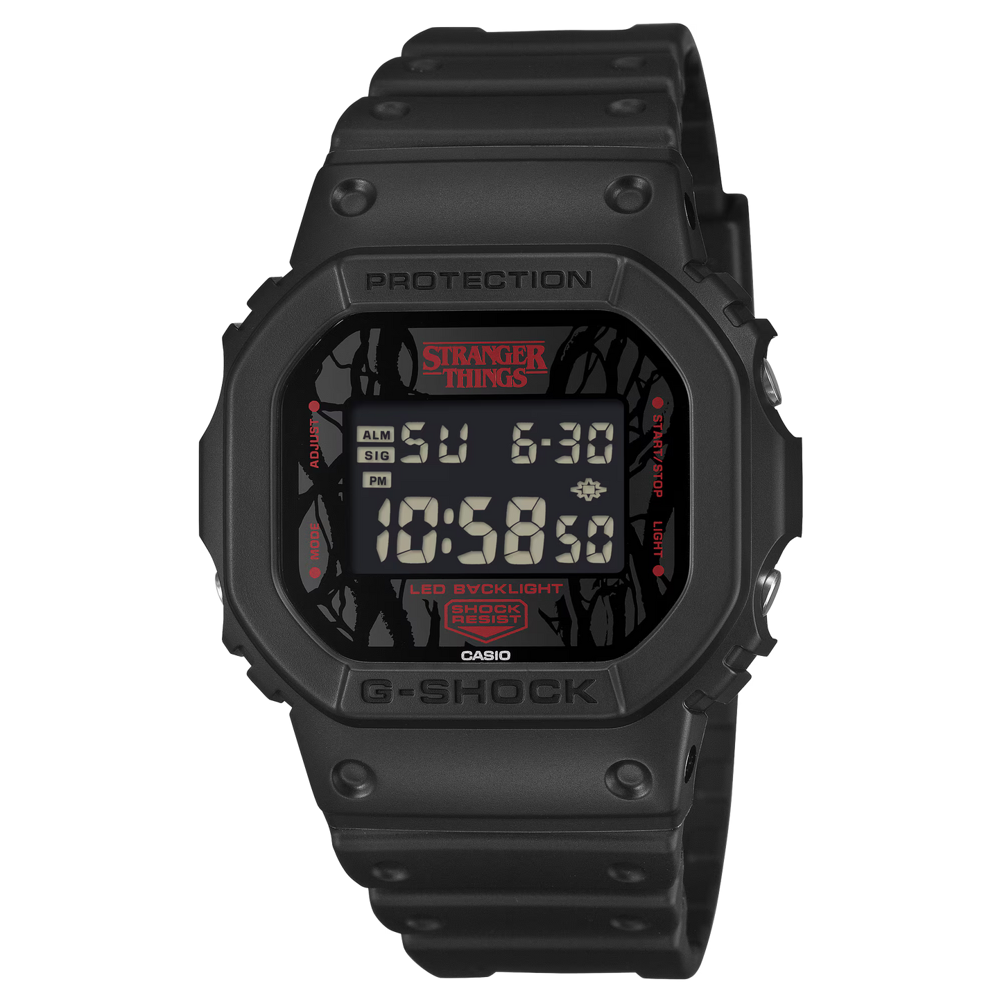 CASIO G-SHOCK DW-5600STT-1 "STRANGER THINGS" COLLABORATION DIGITAL WATCH