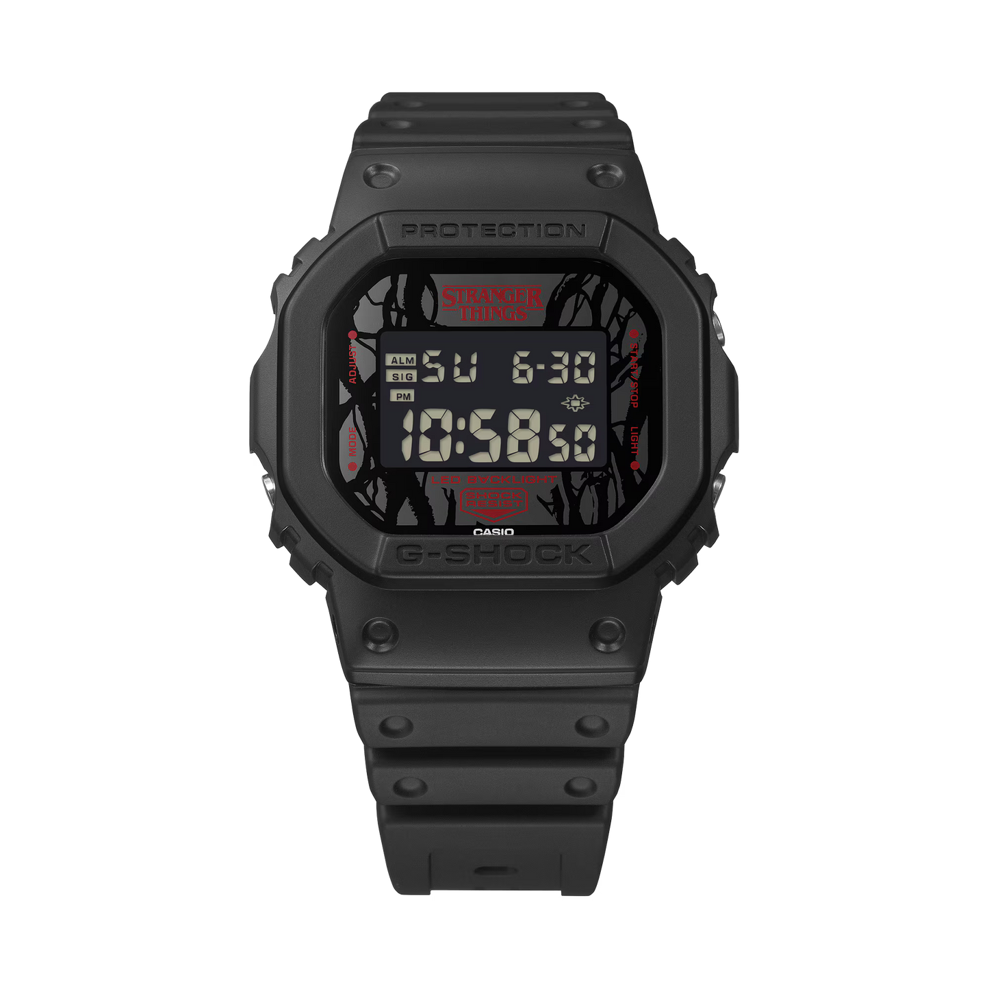 CASIO G-SHOCK DW-5600STT-1 "STRANGER THINGS" COLLABORATION DIGITAL WATCH
