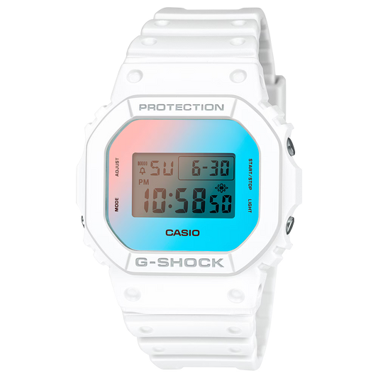 CASIO G-SHOCK DW-5600TL-7 DW5600TL VAPOR WHITE DIGITAL WATCH