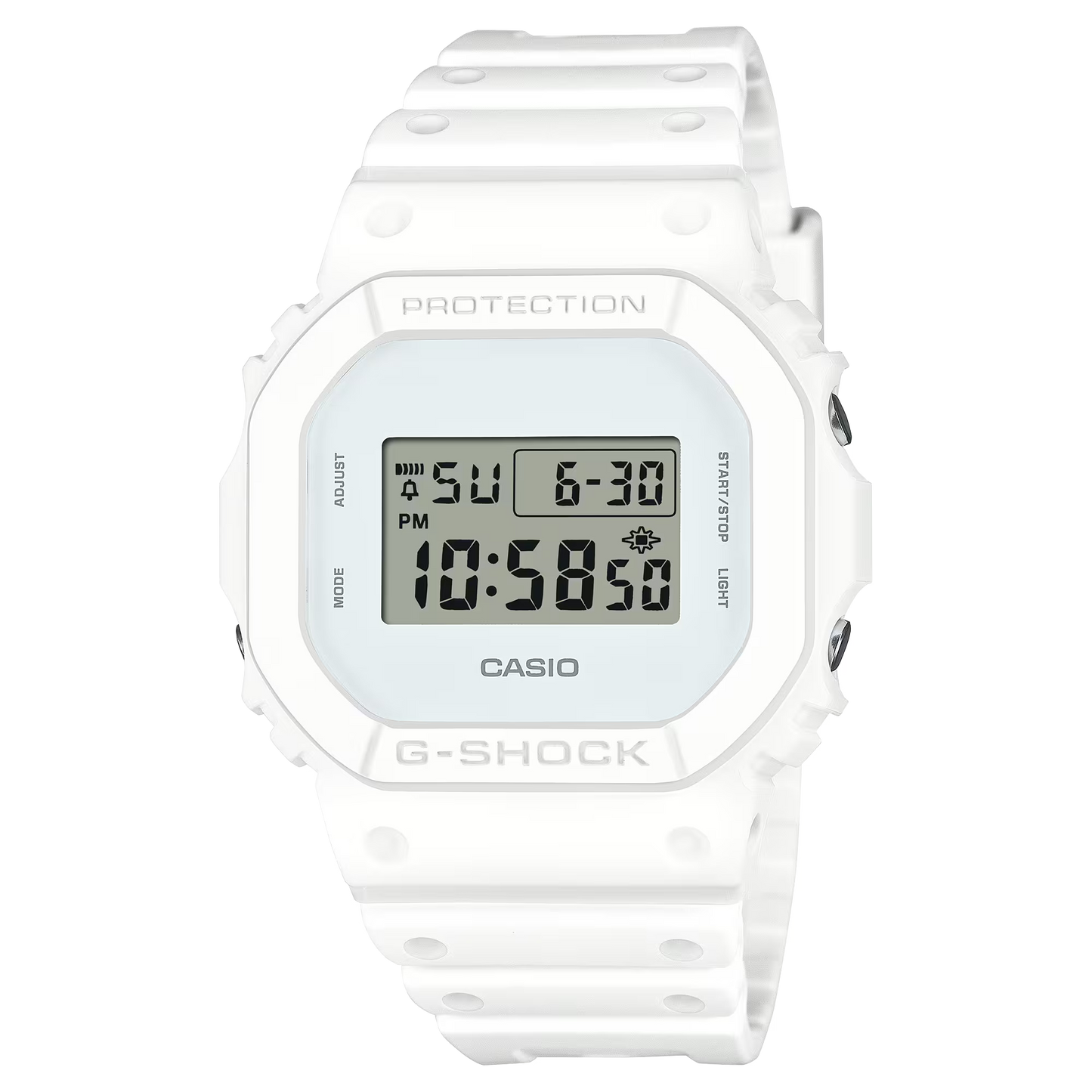 CASIO G-SHOCK DW-5600WW-7 DW5600WW WHITE DIGITAL WATCH