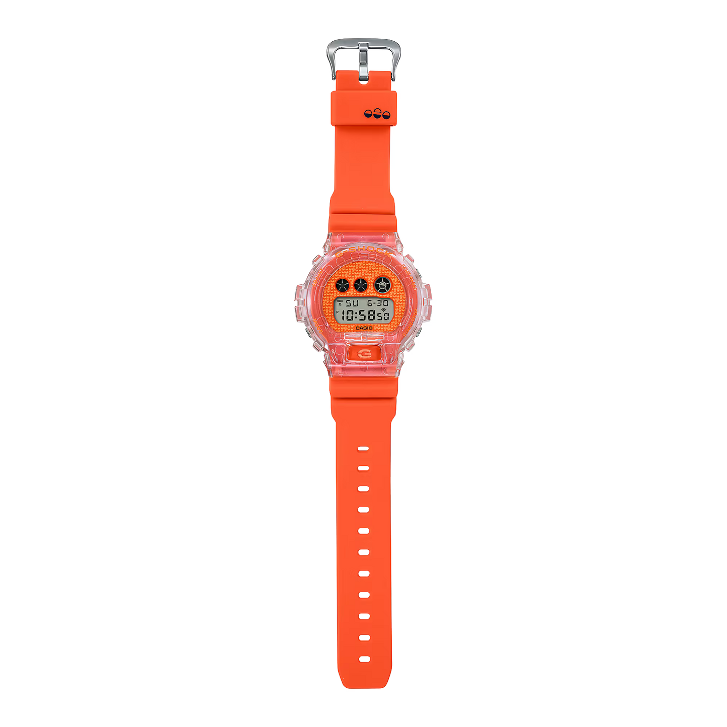 CASIO G-SHOCK DW-6900GL-4 ORANGE "LUCKY DROP" DIGITAL WATCH