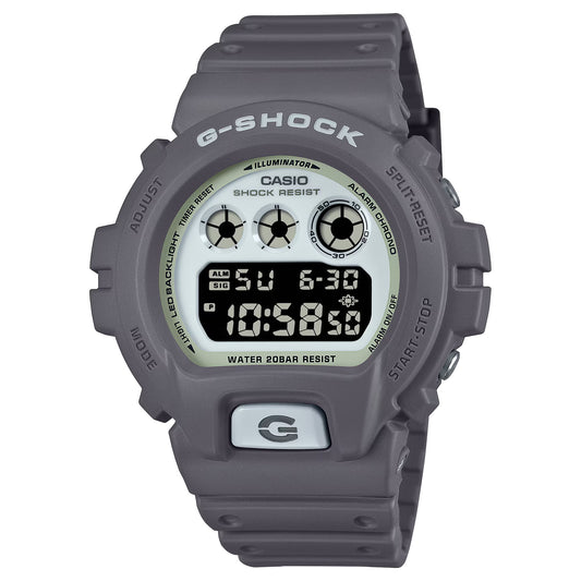 CASIO G-SHOCK DW-6900HD-8 HIDDEN GLOW DIGITAL WATCH