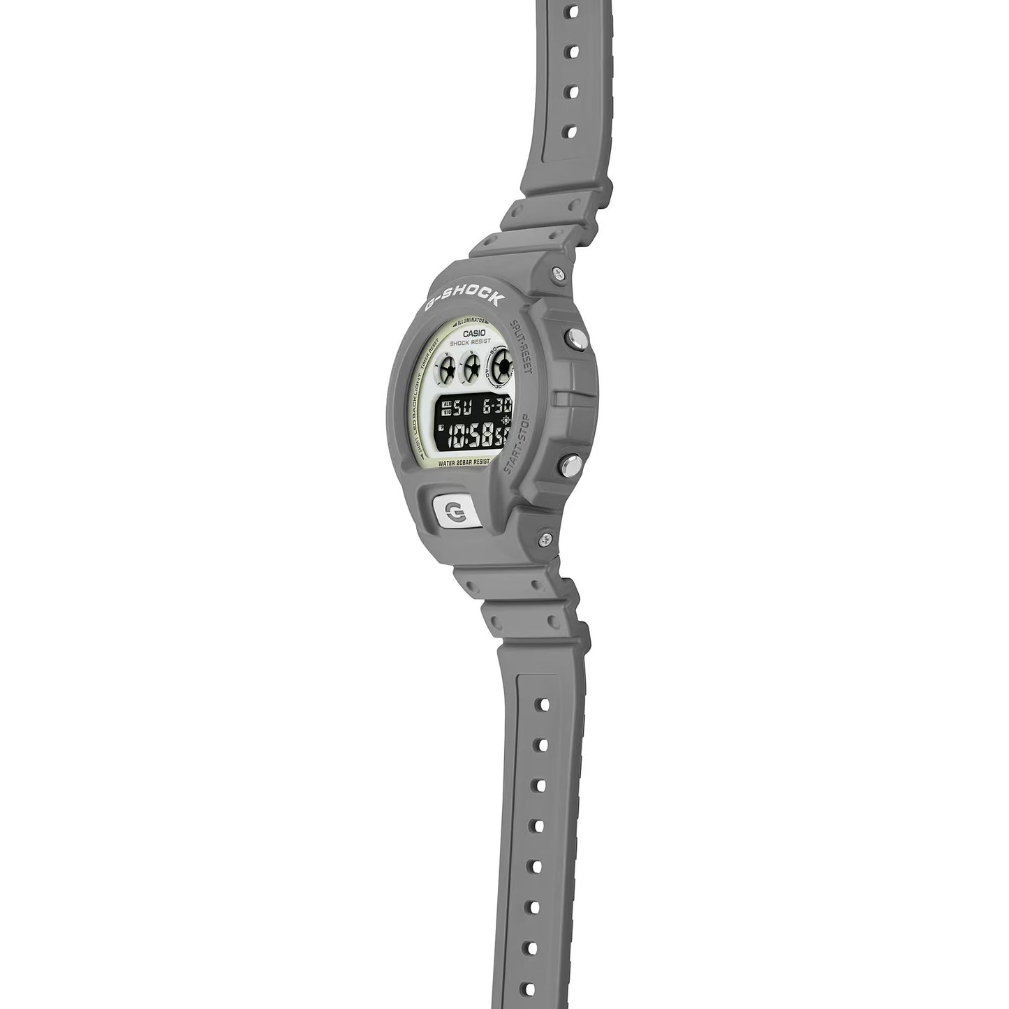 CASIO G-SHOCK DW-6900HD-8 HIDDEN GLOW DIGITAL WATCH