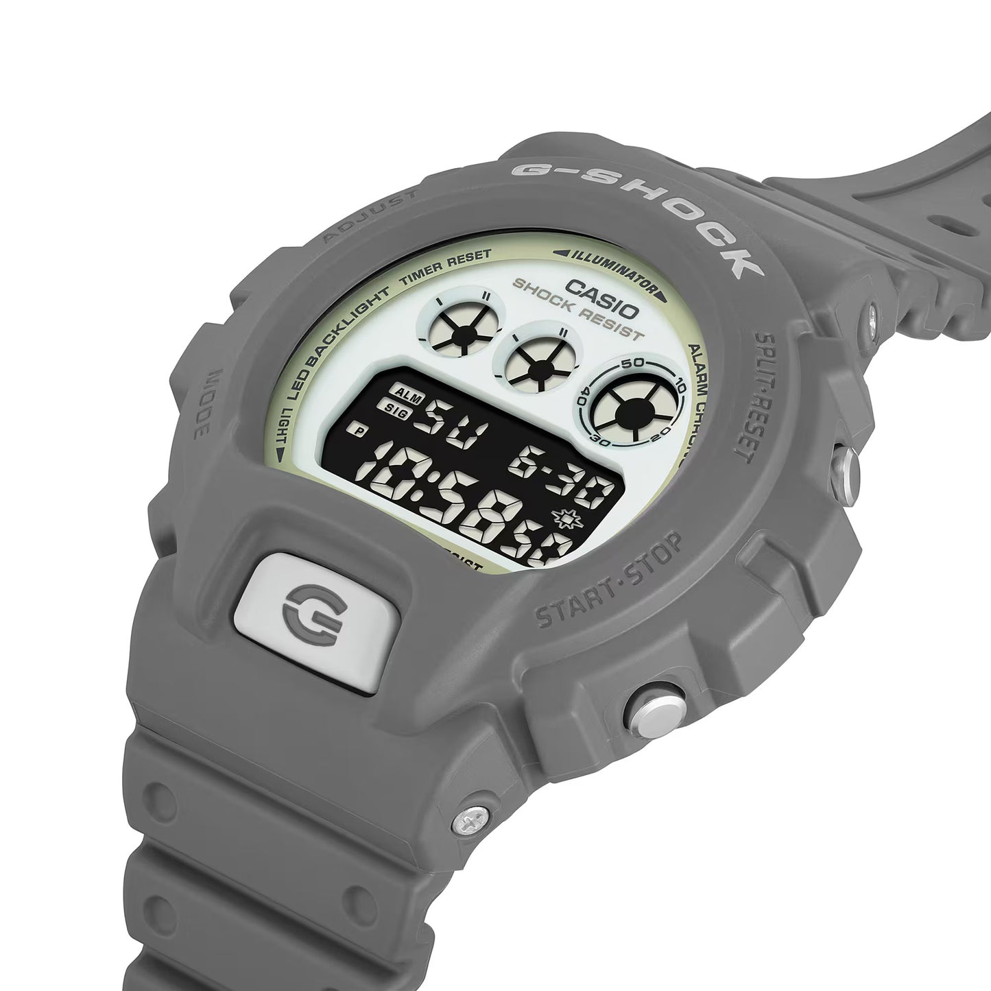 CASIO G-SHOCK DW-6900HD-8 HIDDEN GLOW DIGITAL WATCH
