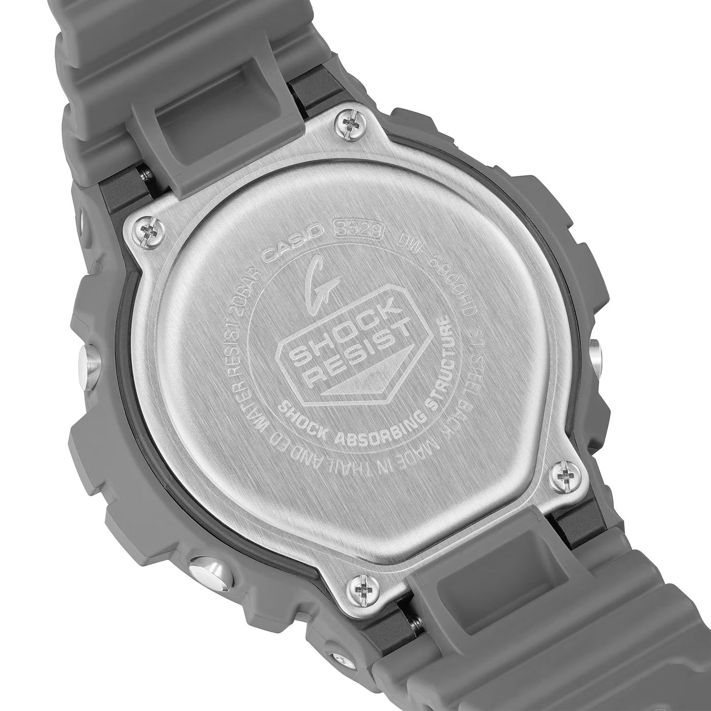 CASIO G-SHOCK DW-6900HD-8 HIDDEN GLOW DIGITAL WATCH