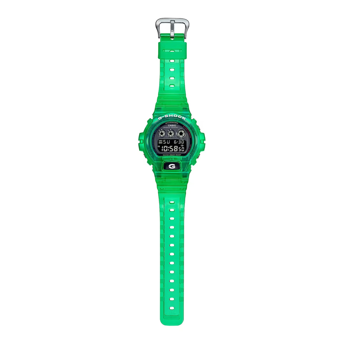 CASIO G-SHOCK DW-6900JT-3 TRANSLUCENT GREEN DIGITAL WATCH