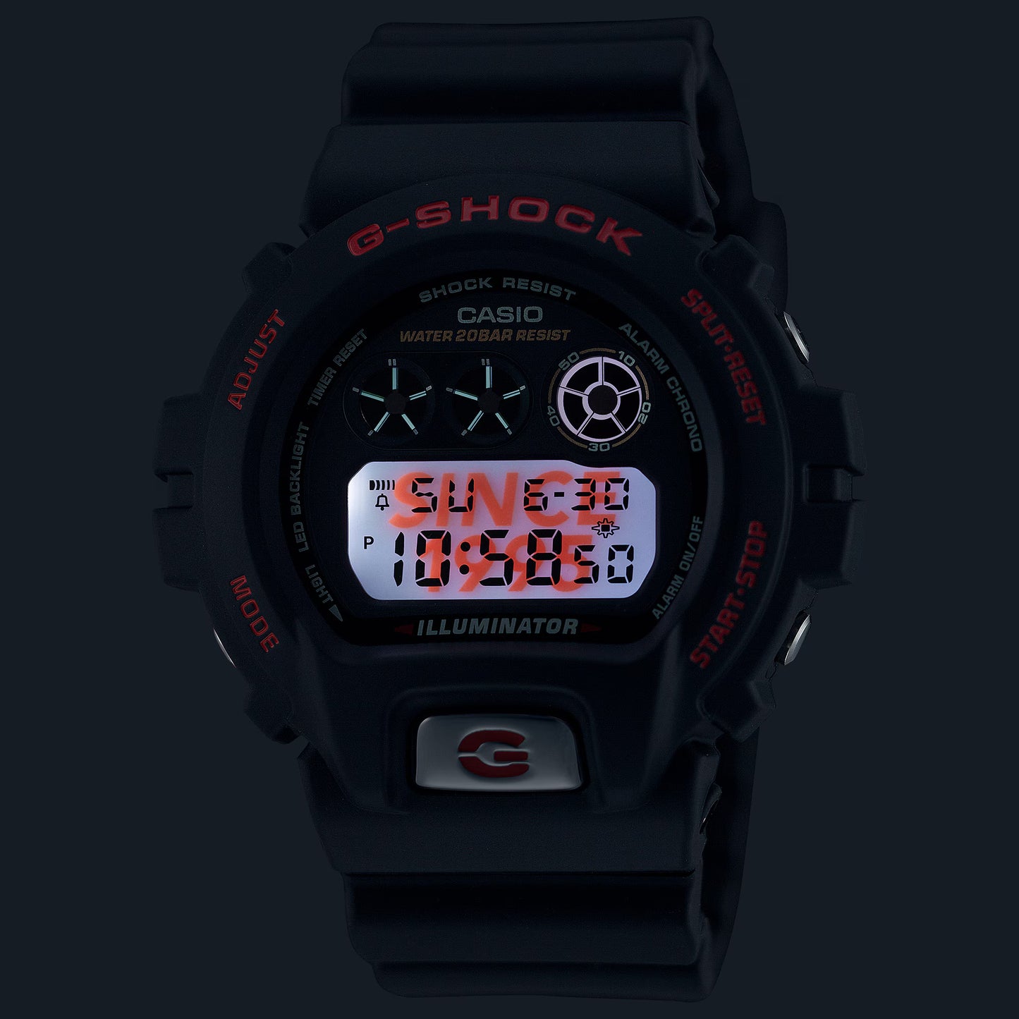 CASIO G-SHOCK DW-6900TR-1 DW6900 30TH ANNIVERSARY DIGITAL WATCH