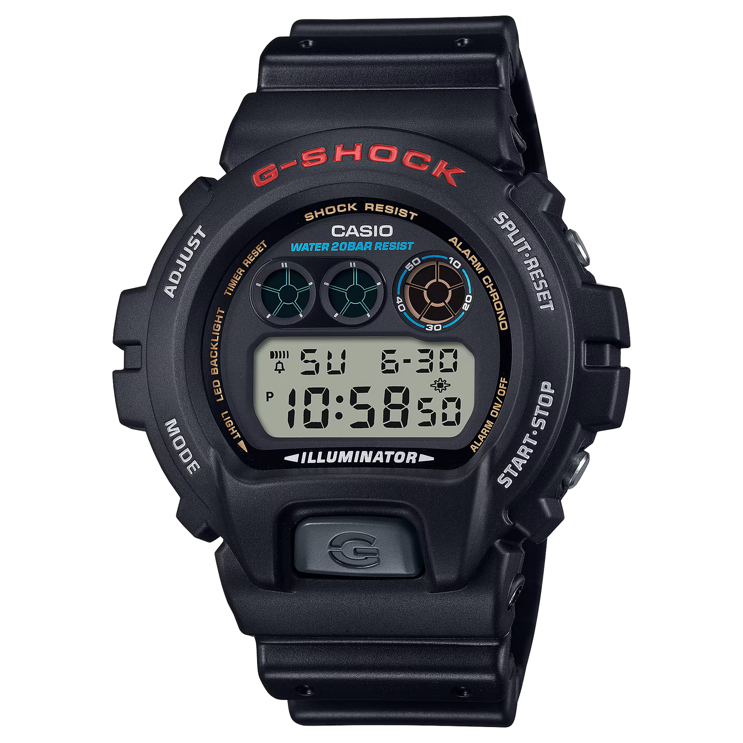 CASIO G-SHOCK DW-6900U-1 DW6900 MEN'S DIGITAL DISPLAY WATCH