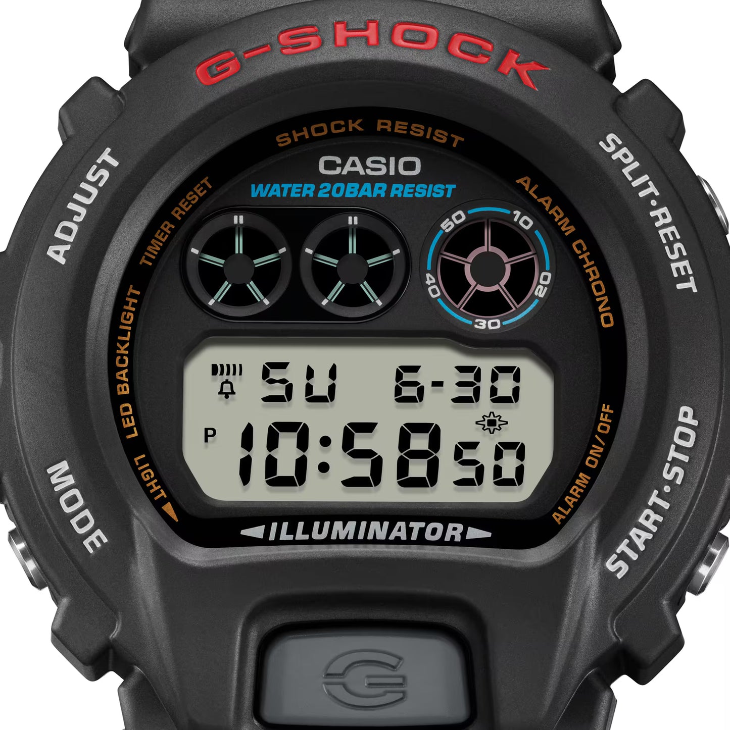 CASIO G-SHOCK DW-6900U-1 DW6900 MEN'S DIGITAL DISPLAY WATCH
