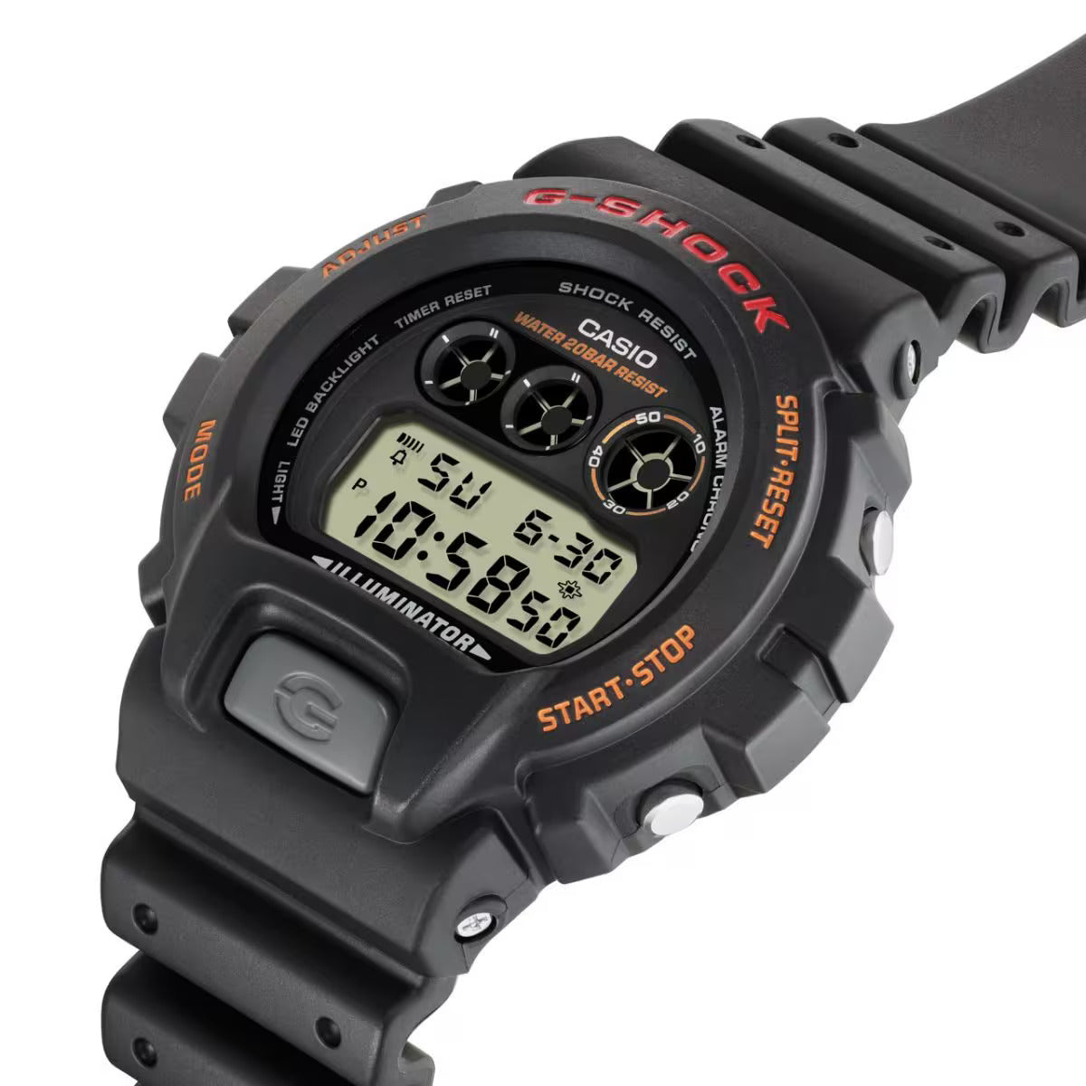 CASIO G-SHOCK DW-6900UB-9 CLASSIC BLACK DIGITAL WATCH