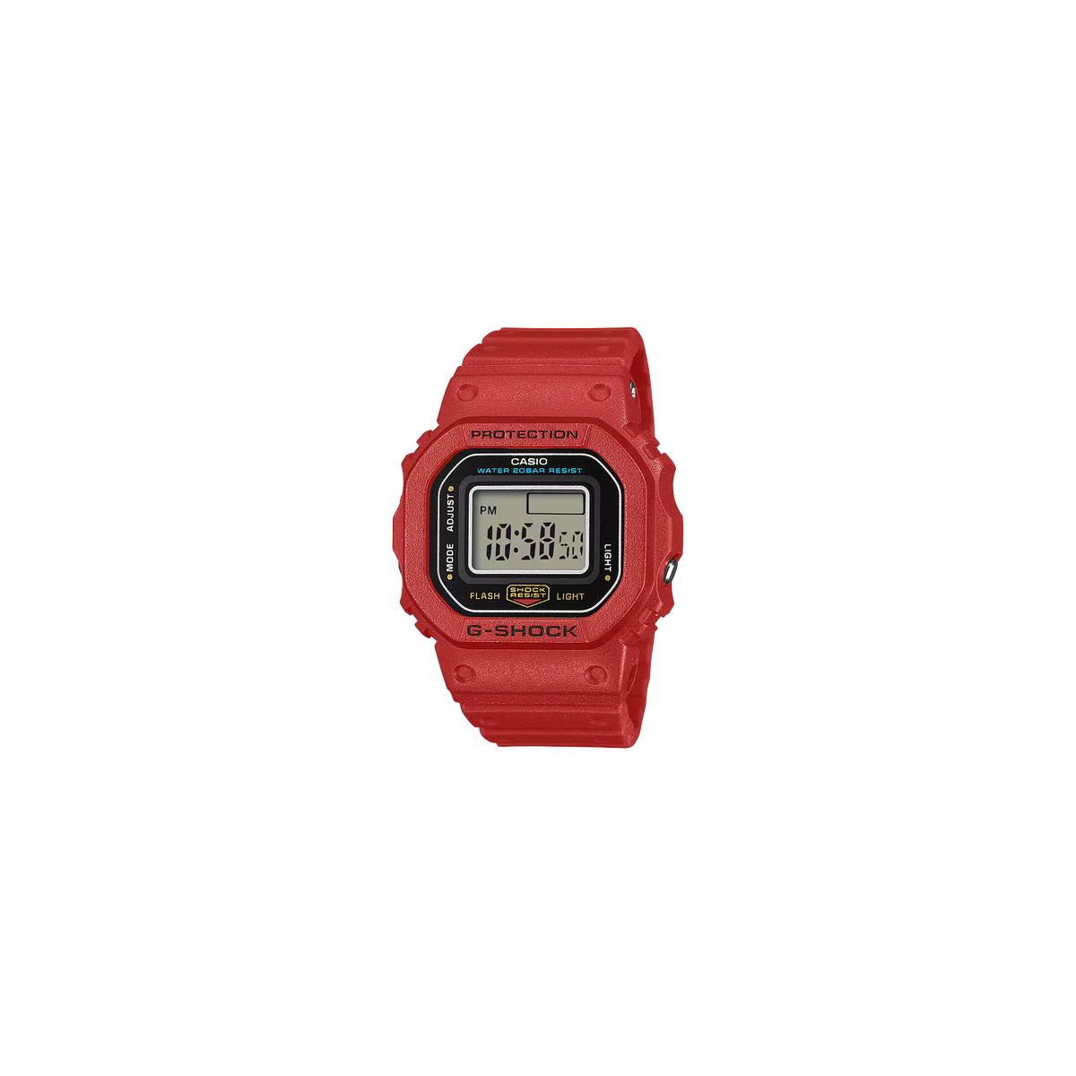 CASIO G-SHOCK NANO DWN5600-4 RED DIGITAL RING WATCH
