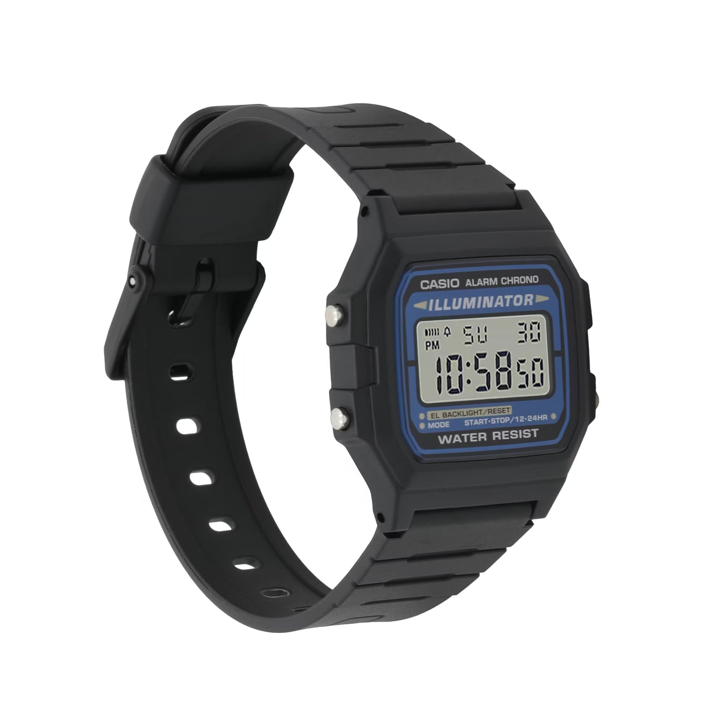 CASIO F105W-1A F-105W-1A BLACK DIGITAL WATCH