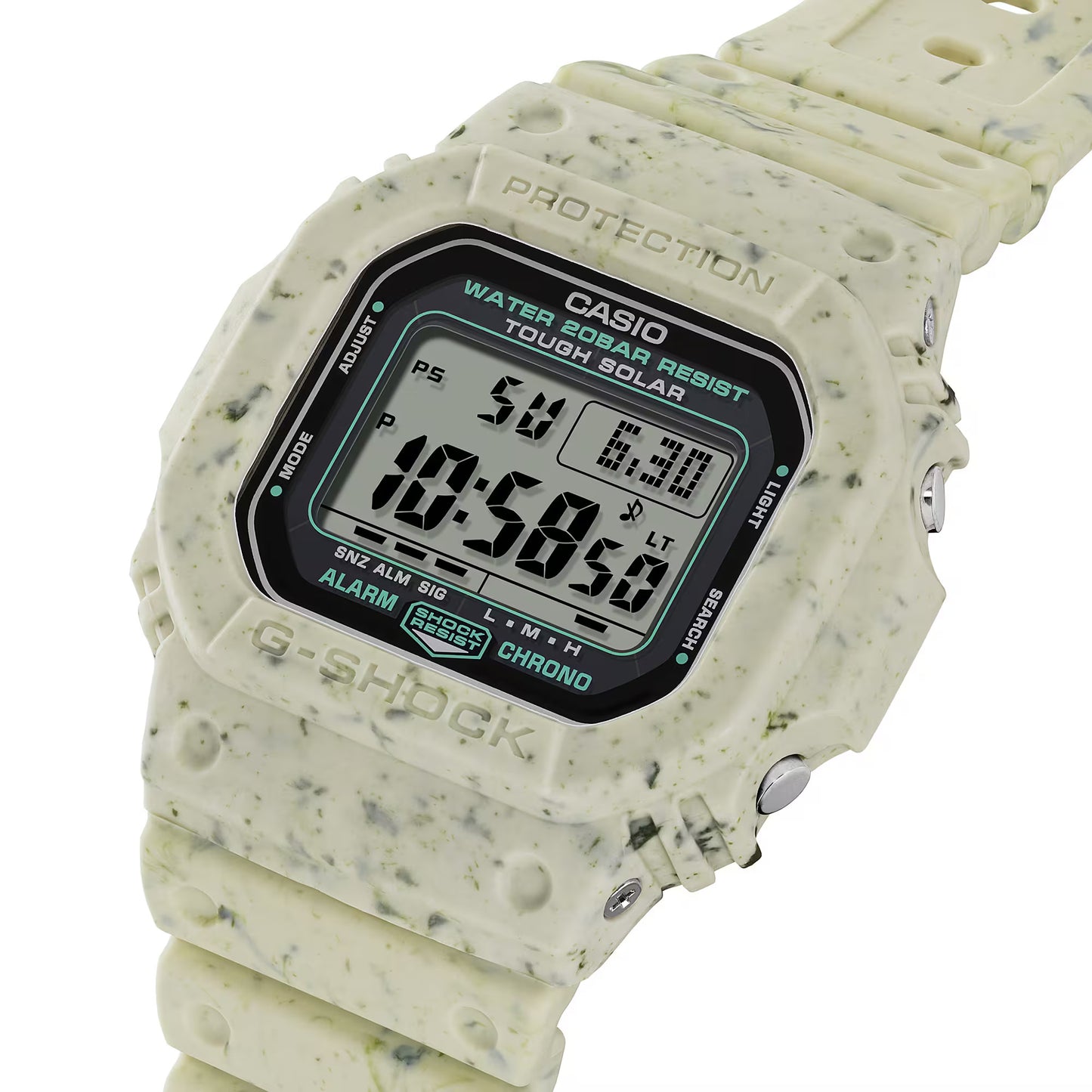 CASIO G-SHOCK G-5600BG-5 G5600 SOLAR BEIGE OLIVE DIGITAL WATCH