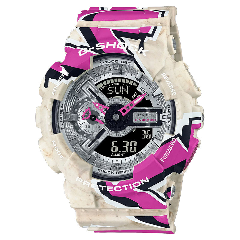 CASIO G-SHOCK GA-110SS-1A STREET SPIRIT LIMITED EDITION DIGITAL/ANALOG WATCH