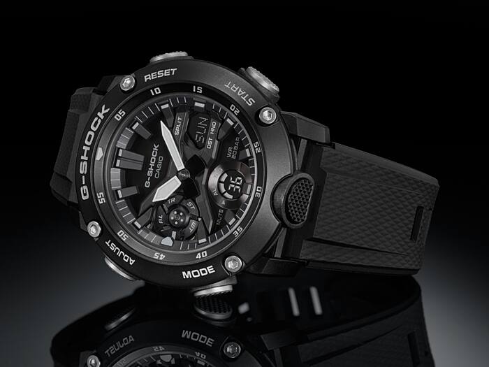 CASIO G-SHOCK GA-2000S-1A DIGITAL/ANALOG WATCH