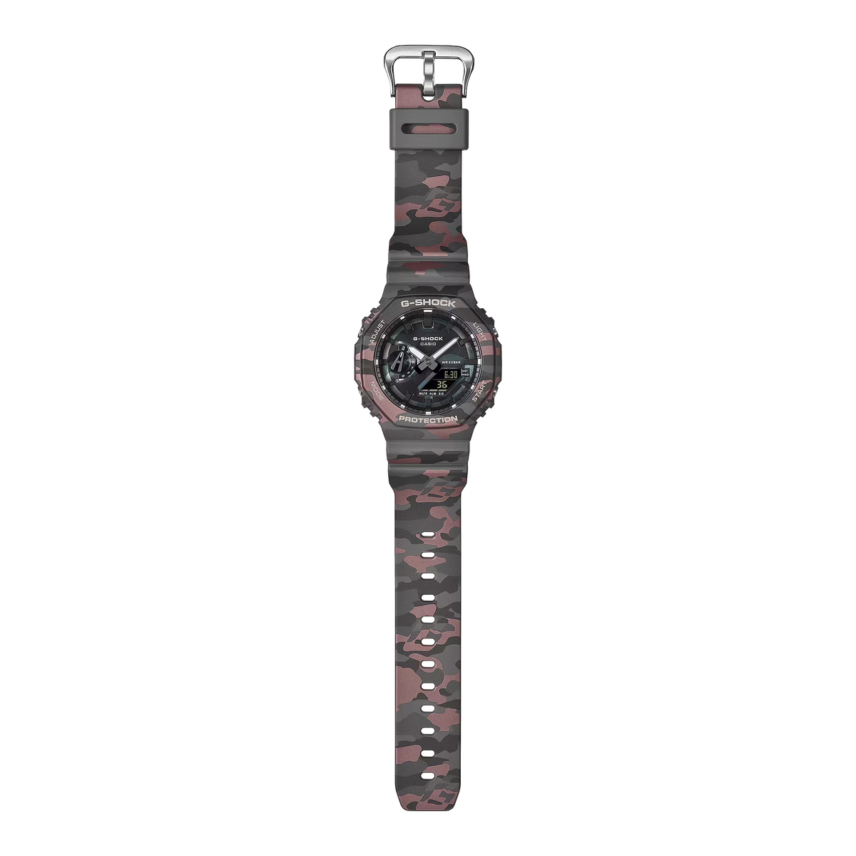 CASIO G-SHOCK GA-2100CMD-8A CAMOUFLAGE CAMO DIAL A/D WATCH
