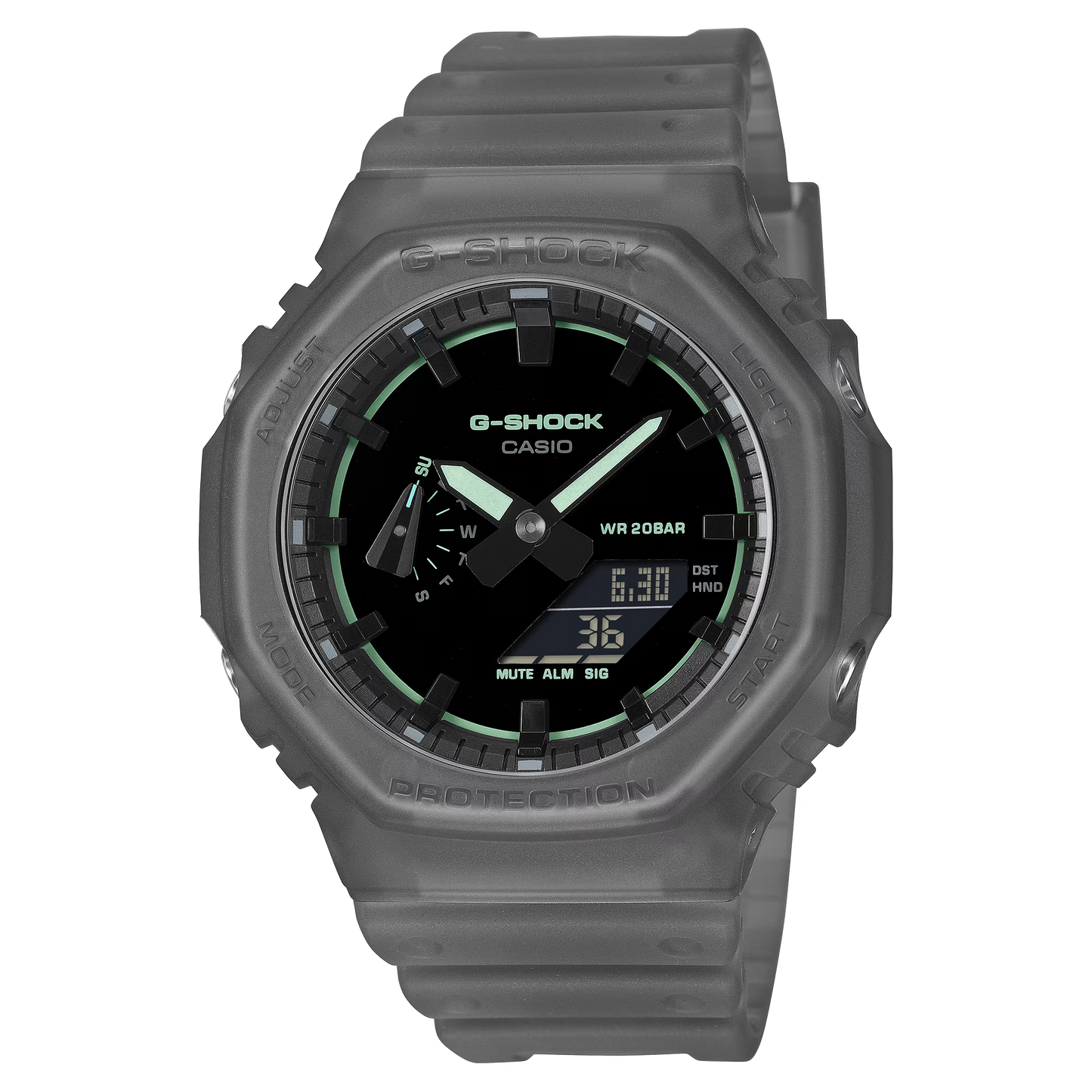CASIO G-SHOCK GA-2100K-1A "CASIOAK" NEW RELEASE GRAY A/D WATCH