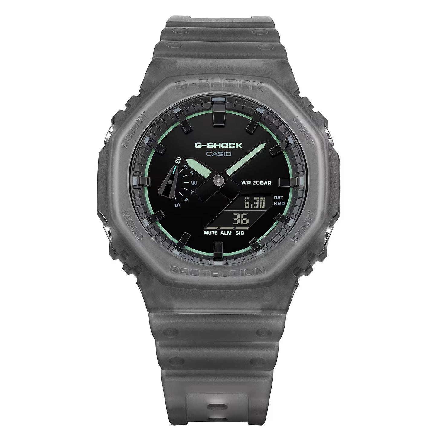 CASIO G-SHOCK GA-2100K-1A "CASIOAK" NEW RELEASE GRAY A/D WATCH