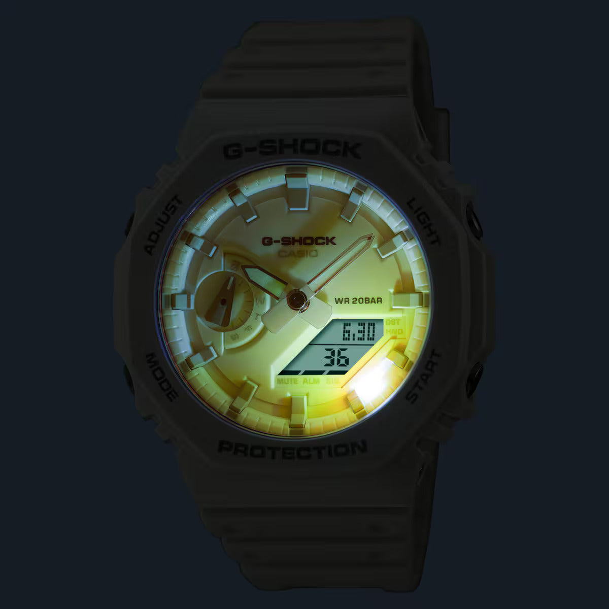 CASIO G-SHOCK GA-2100TL-7A VAPOR DEPOSITION CASIOAK A/D WATCH