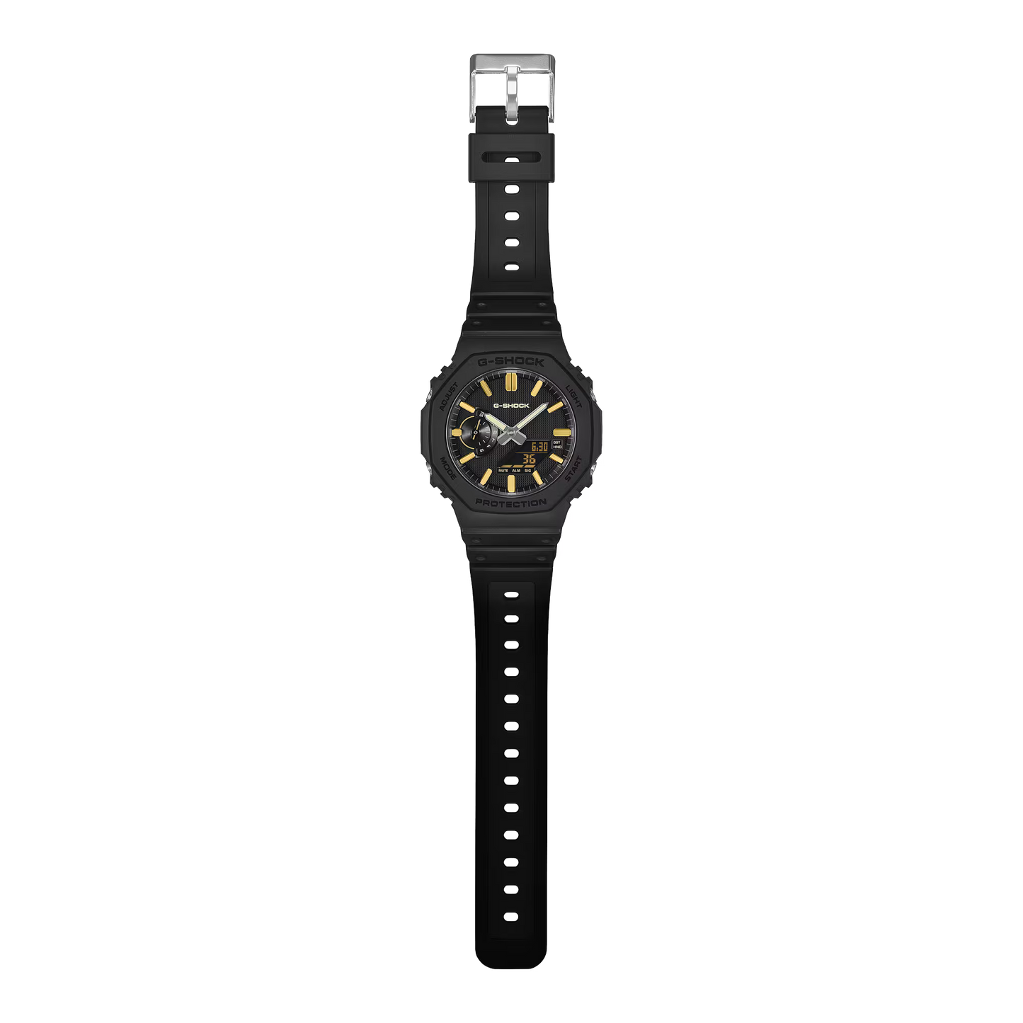 CASIO G-SHOCK GA2100LXB-1A9 "CASIOAK" BLACK / GOLD NEW MEN'S WATCH
