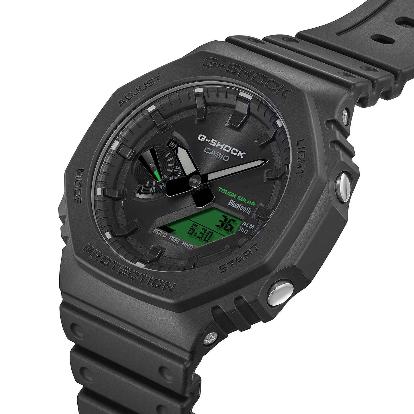 CASIO G-SHOCK GA-B2100BEG-1A ELECTRO GREEN SOLAR MEN'S WATCH