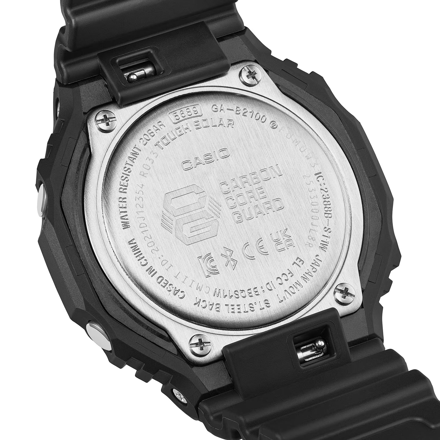 CASIO G-SHOCK GA-B2100BEG-1A ELECTRO GREEN SOLAR MEN'S WATCH