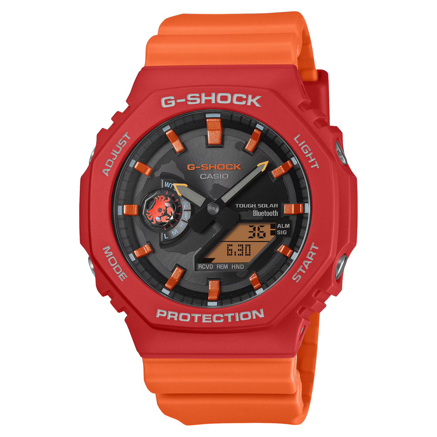 CASIO G-SHOCK GA-B2100DF-4A DARWIN SALTY LIGHTFOOT CRAB ORANGE A/D WATCH