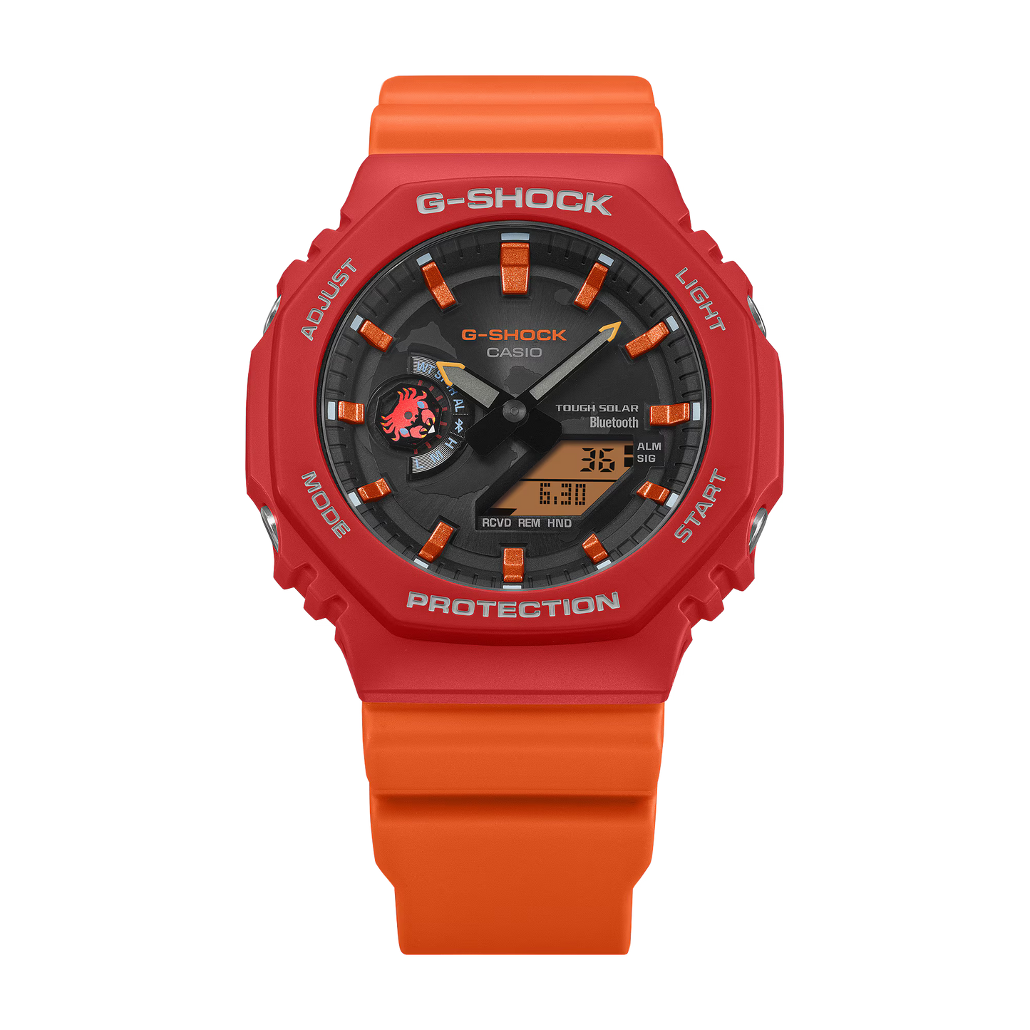CASIO G-SHOCK GA-B2100DF-4A DARWIN SALTY LIGHTFOOT CRAB ORANGE A/D WATCH