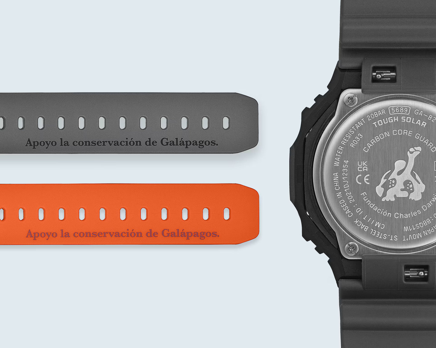 CASIO G-SHOCK GA-B2100DF-1A DARWIN ALBATROSS BLACK A/D WATCH