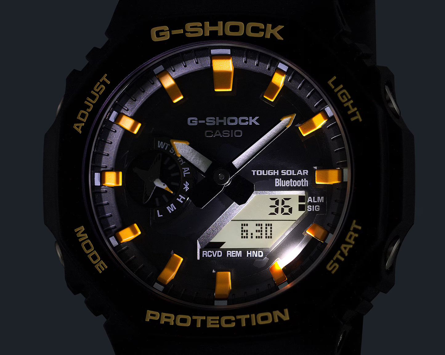 CASIO G-SHOCK GA-B2100DF-1A DARWIN ALBATROSS BLACK A/D WATCH