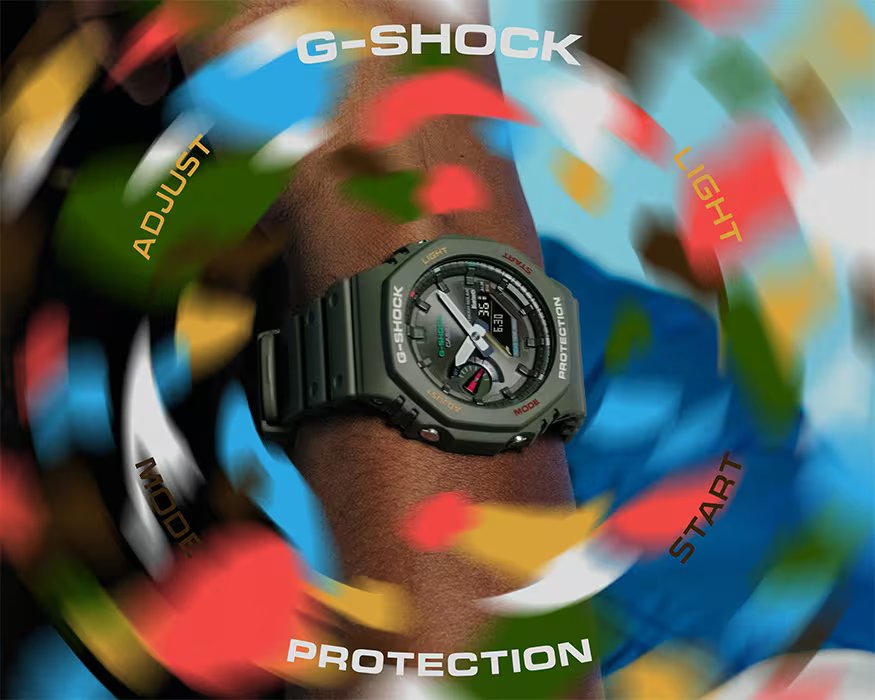 CASIO G-SHOCK GA-B2100FC-3A "CASIOAK" SOLAR BLUETOOTH A/D WATCH