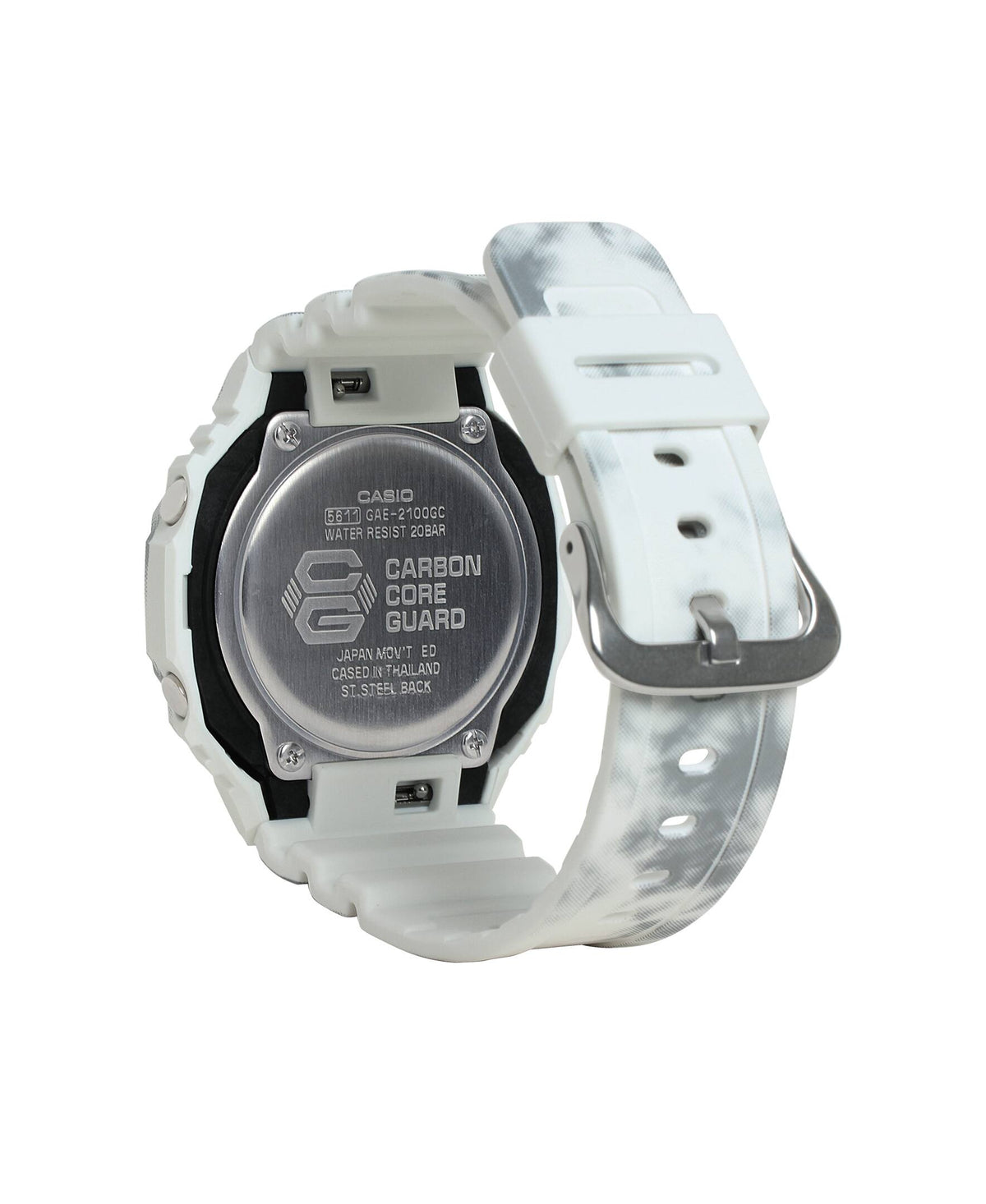 CASIO G-SHOCK GAE-2100GC-7A SNOW CAMOUFLAGE BOX SET