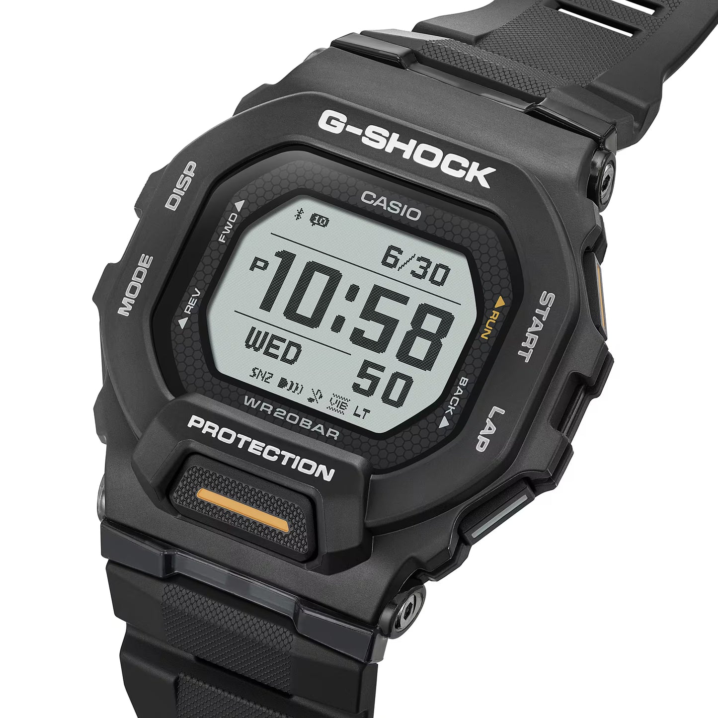 CASIO G-SHOCK GBD200-1A1 GBD-200-1A1 BLUETOOTH BLACK DIGITAL WATCH