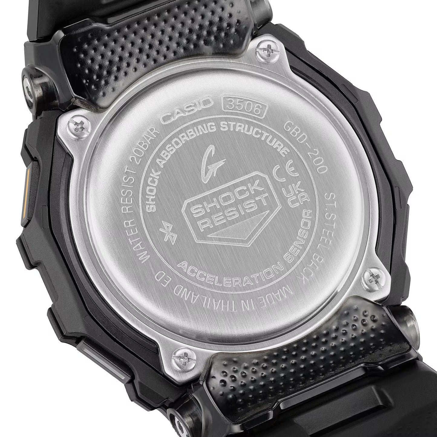 CASIO G-SHOCK GBD200-1A1 GBD-200-1A1 BLUETOOTH BLACK DIGITAL WATCH