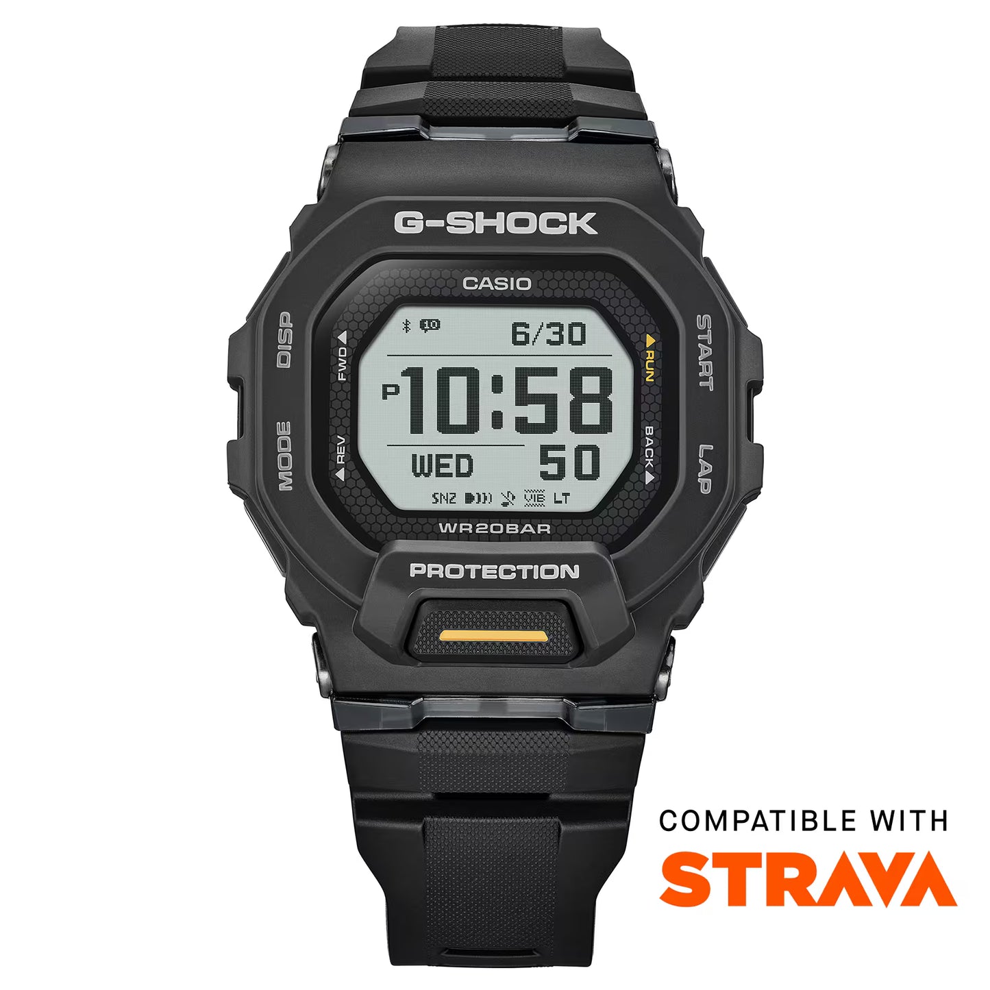 CASIO G-SHOCK GBD200-1A1 GBD-200-1A1 BLUETOOTH BLACK DIGITAL WATCH