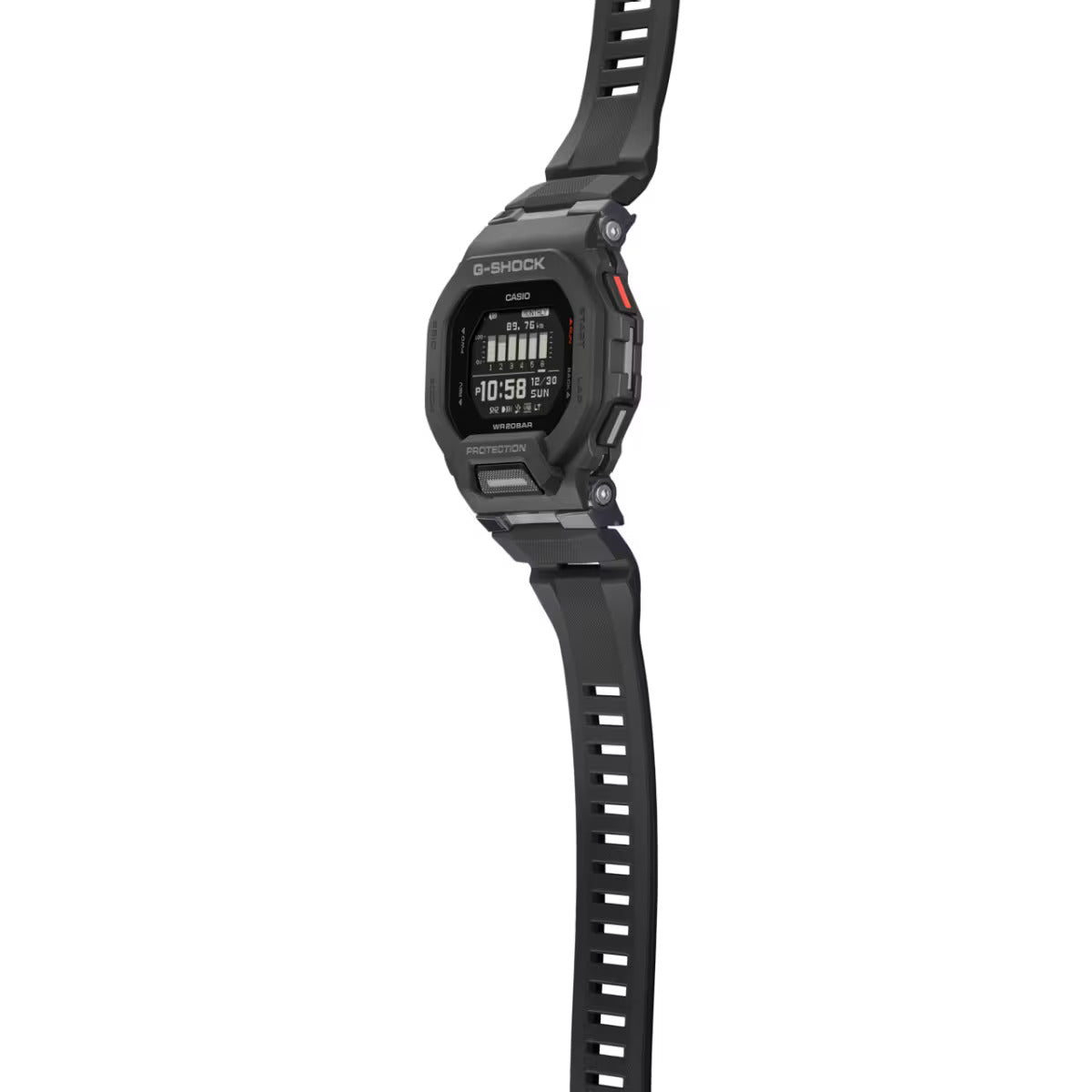 CASIO G-SHOCK GBD-200-1 G-SQUAD BLUETOOTH BLACK DIGITAL WATCH