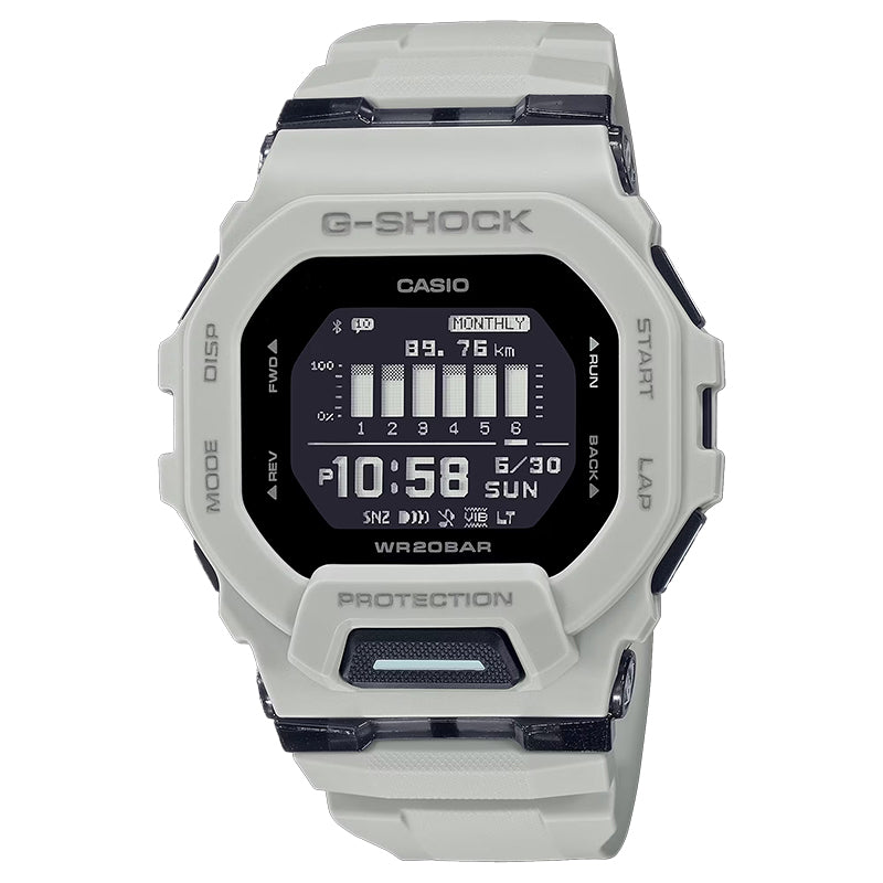 CASIO G-SHOCK GBD-200UU-9 "G-SHOCK MOVE" BLUETOOTH GRAY DIGITAL WATCH