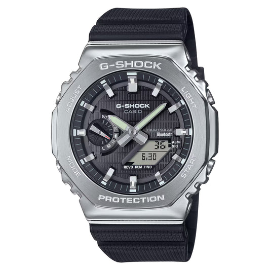 CASIO G-SHOCK GBM-2100-1A "CASIOAK" SOLAR BLUETOOTH G-STEEL WATCH