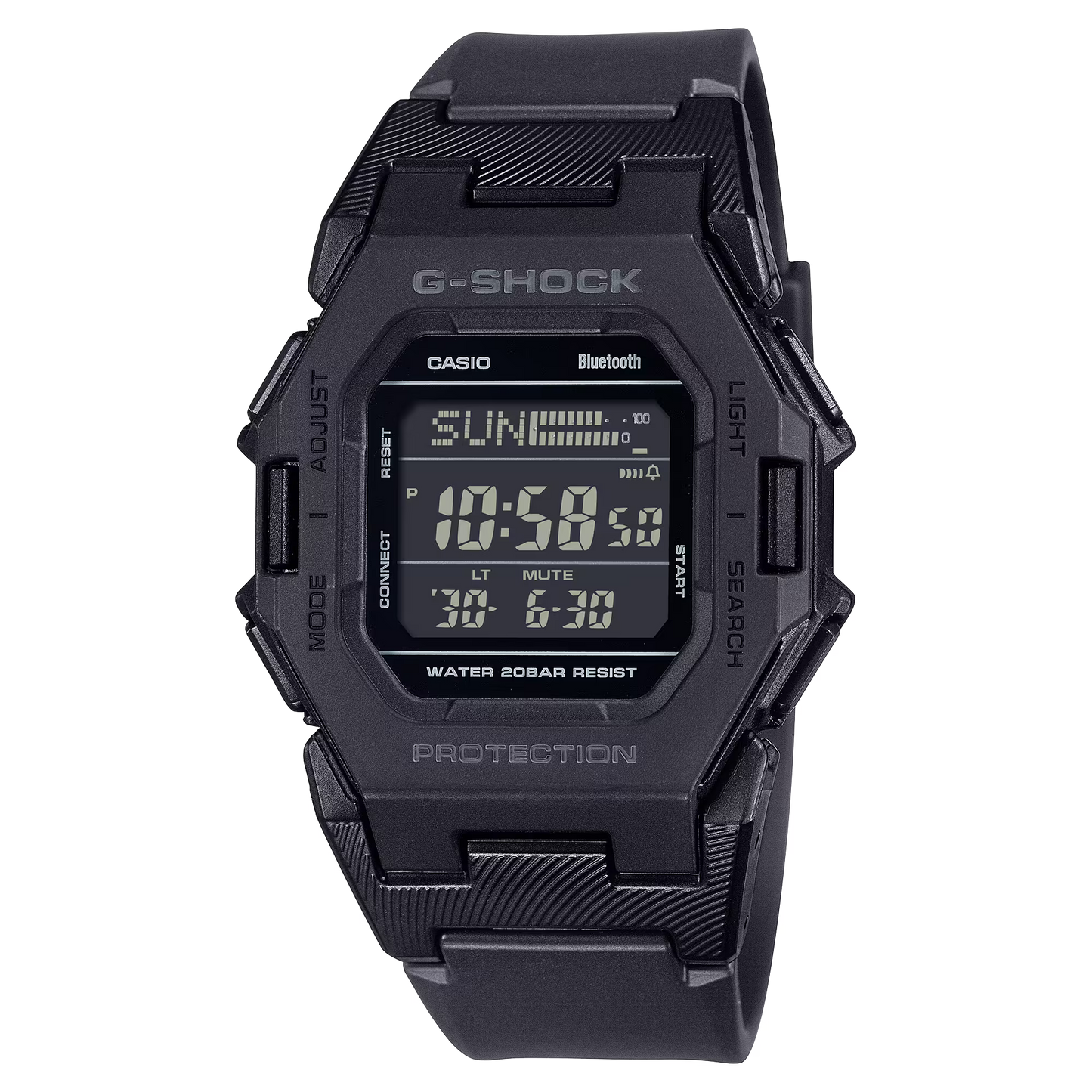 CASIO G-SHOCK GD-B500-1 GDB500-1 BLUETOOTH BLACK DIGITAL WATCH