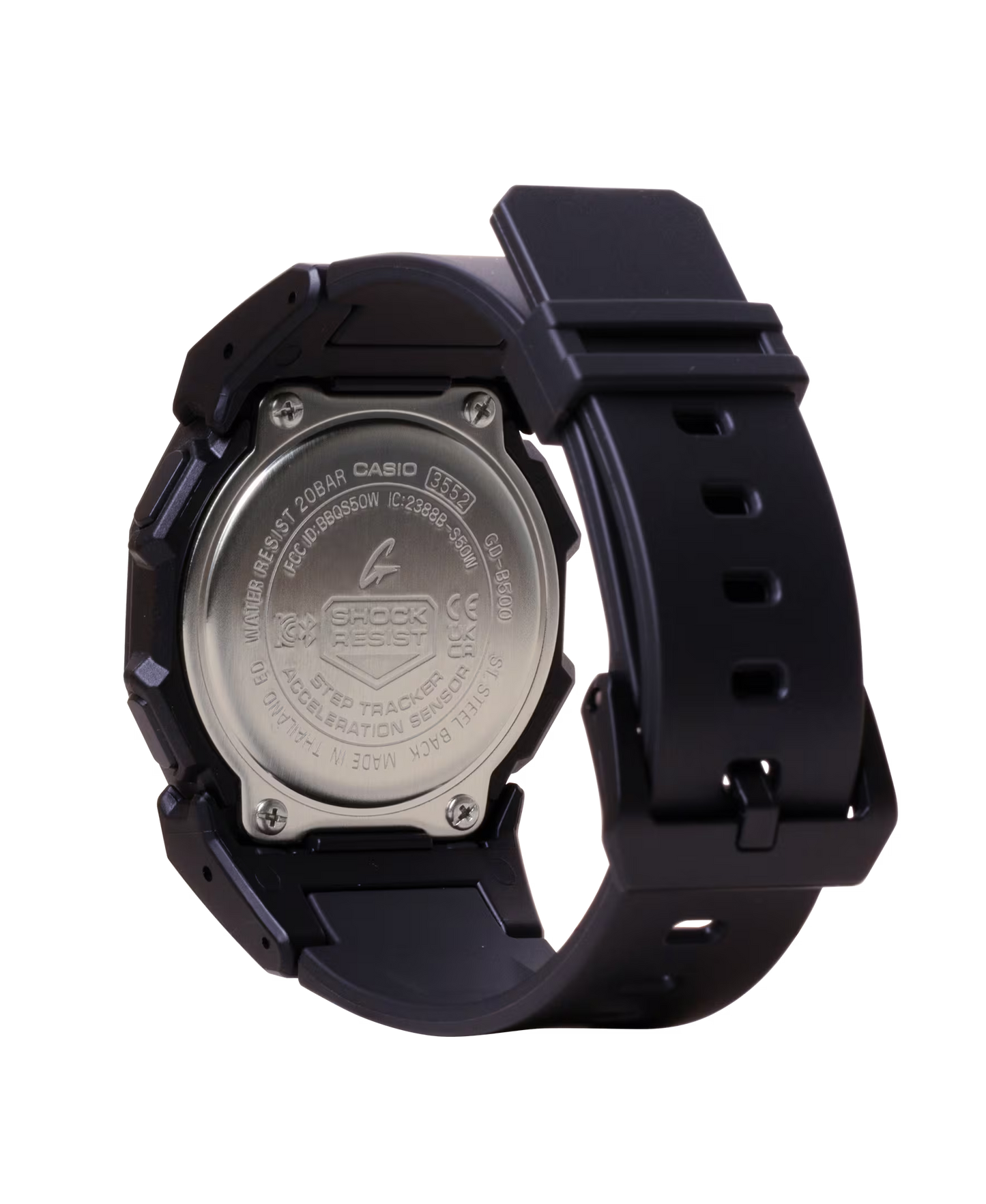 CASIO G-SHOCK GD-B500-1 GDB500-1 BLUETOOTH BLACK DIGITAL WATCH