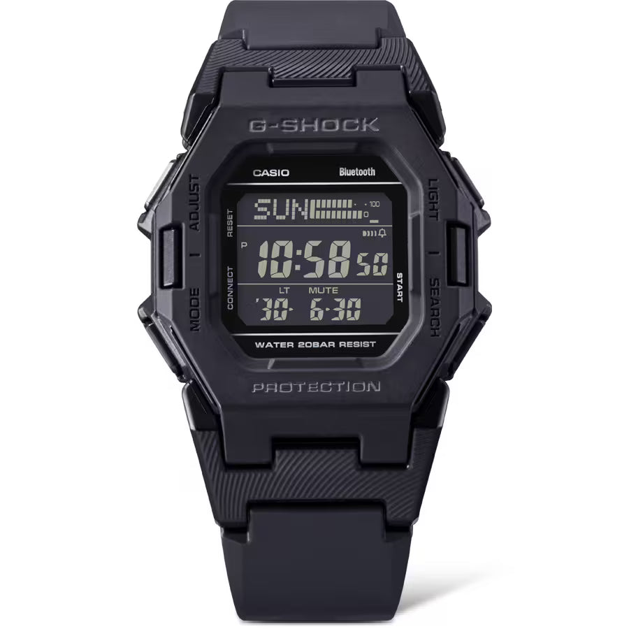 CASIO G-SHOCK GD-B500-1 GDB500-1 BLUETOOTH BLACK DIGITAL WATCH