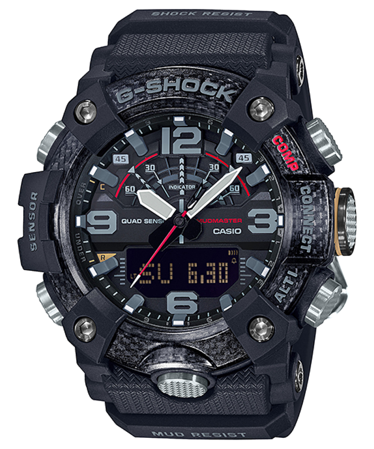 CASIO G-SHOCK GG-B100-1A GGB100-1A MUDMASTER BLACK MEN'S WATCH