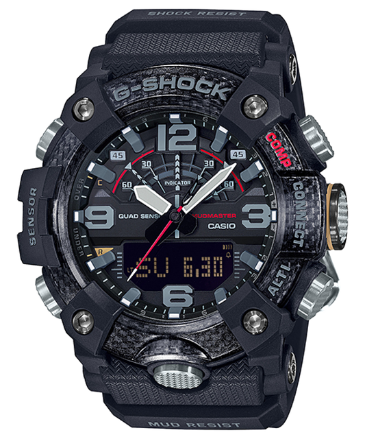 CASIO G-SHOCK GG-B100-1A GGB100-1A MUDMASTER BLACK MEN'S WATCH