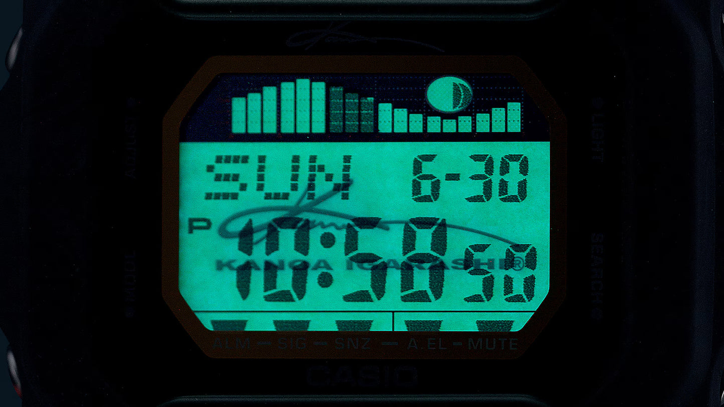 CASIO G-SHOCK GLX-5600KB-1 KANOA IGARASHI SIGNATURE BLACK DIGITAL WATCH