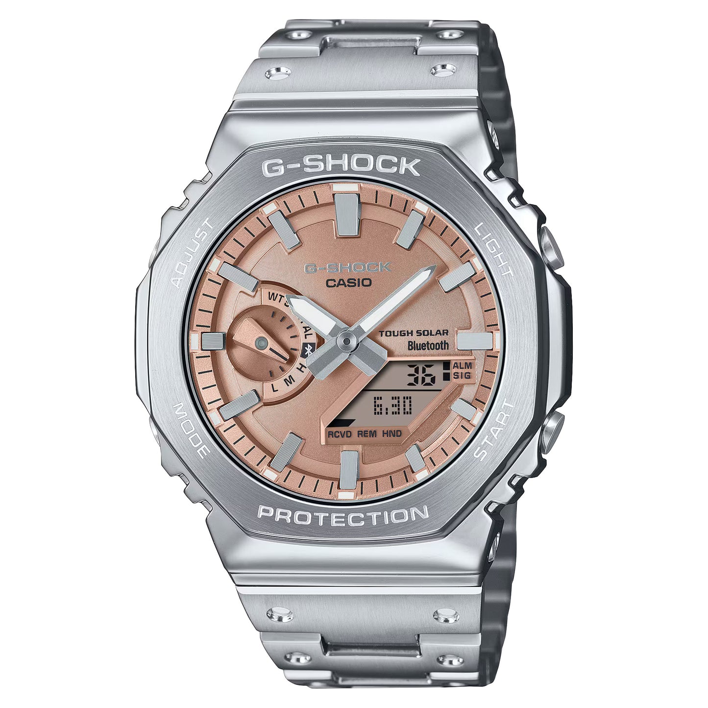 CASIO G-SHOCK GM-B2100AD-5A STEEL SOLAR BLUETOOTH A/D WATCH