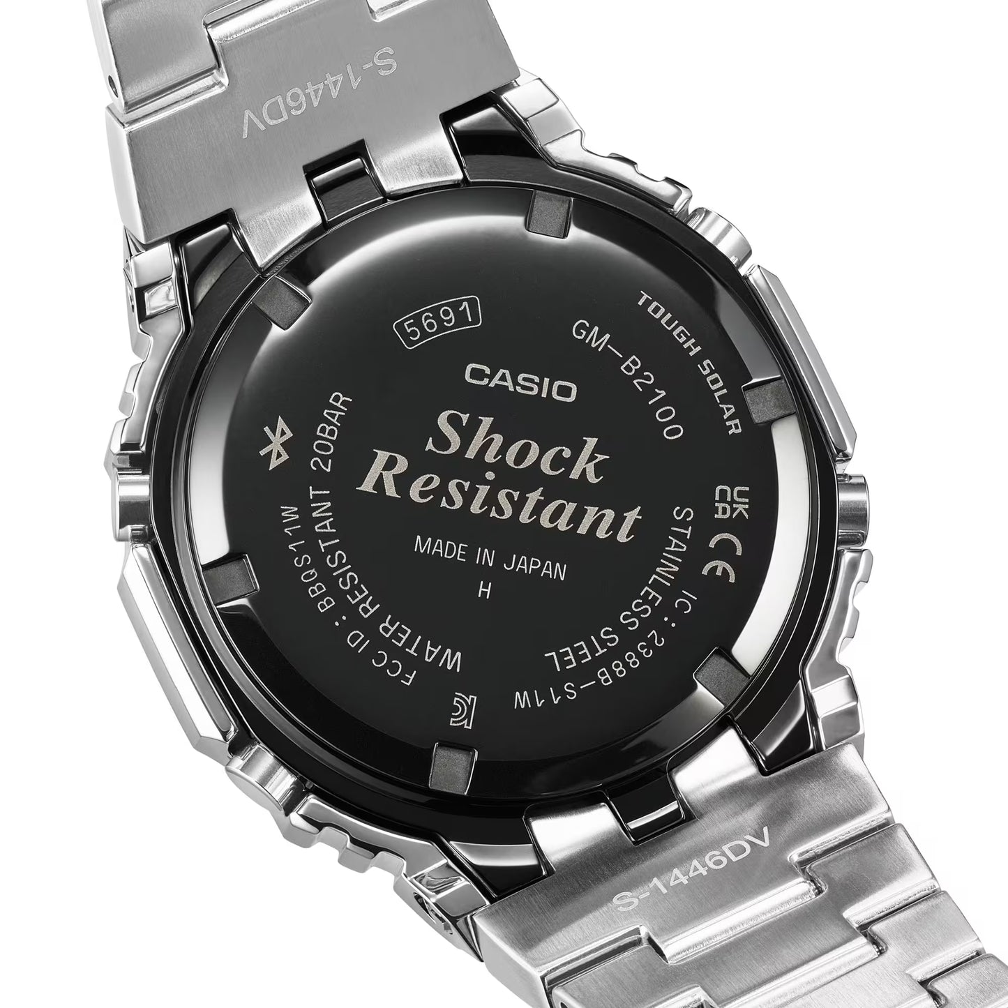 CASIO G-SHOCK GMB2100SD-1C STEEL SOLAR BLUETOOTH A/D WATCH